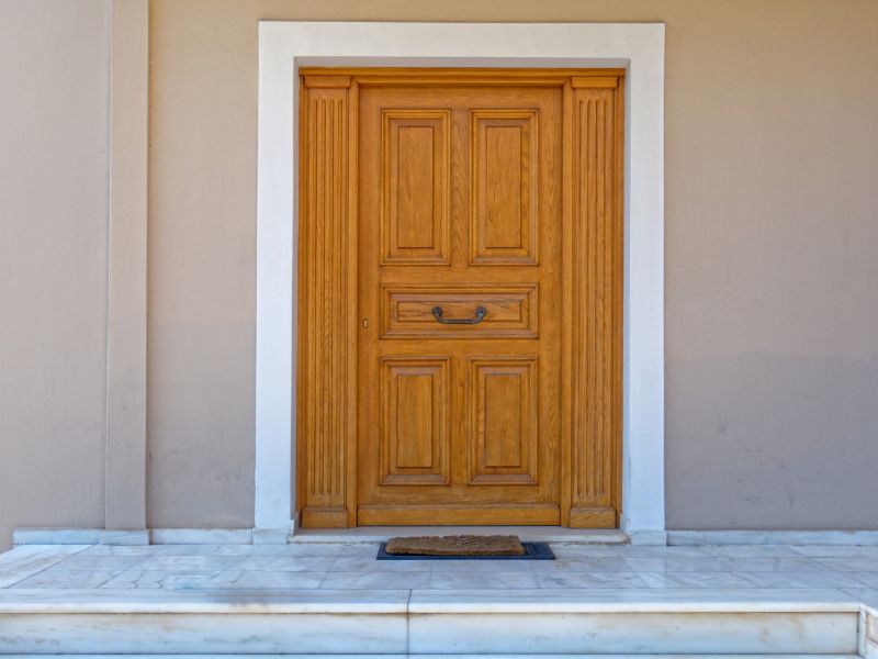 Elegant Wooden Door